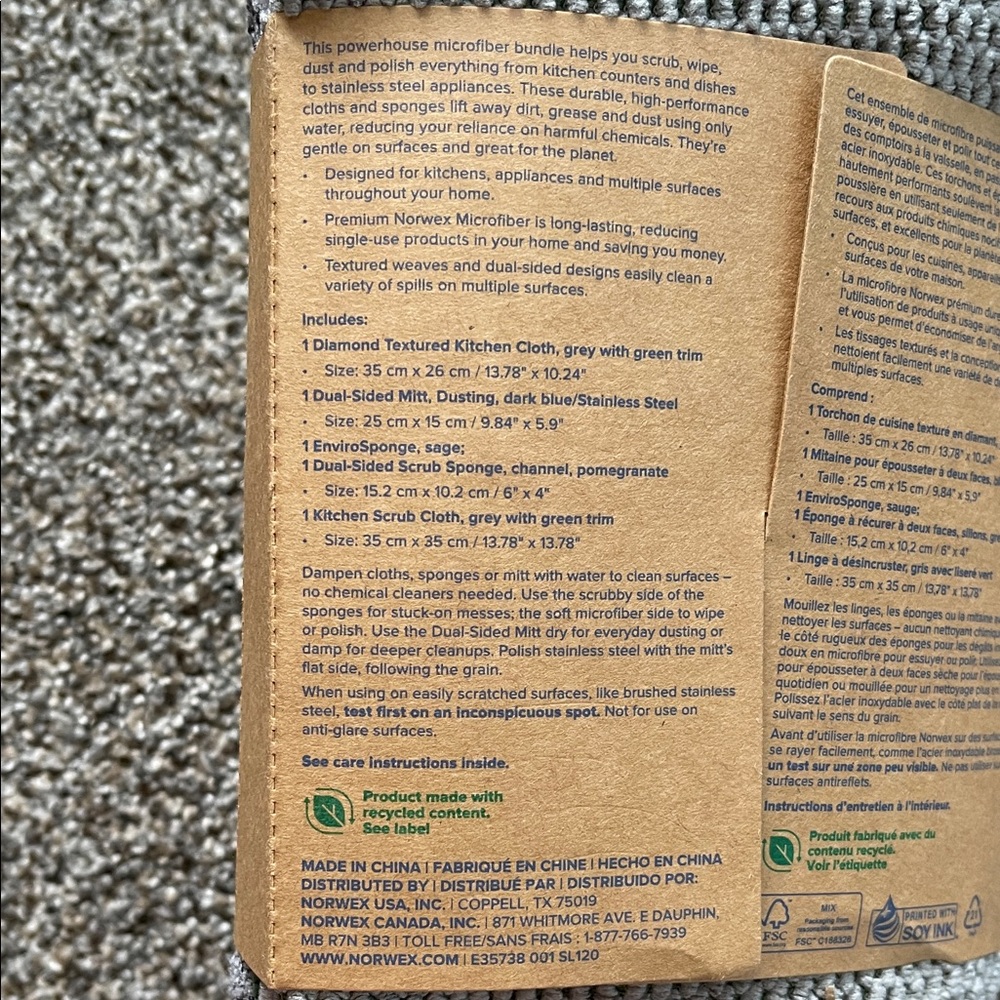 *NEW* Norwex Kitchen Scrub Bundle - Picture 2 of 3